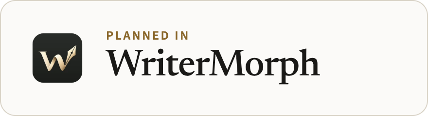 Badge: Planned in WriterMorph